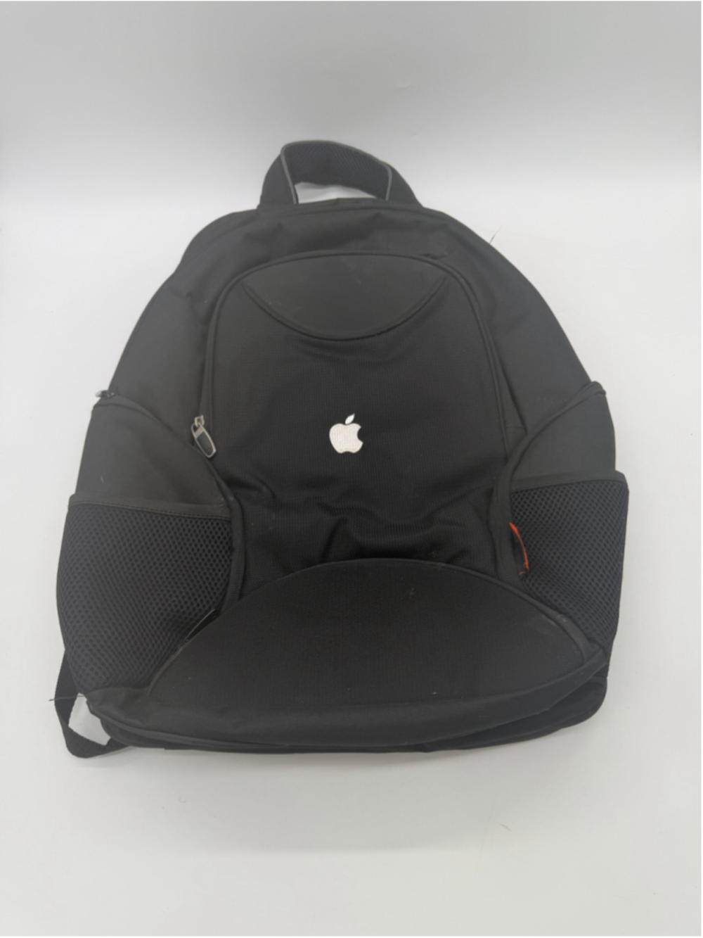 Apple Logo Black Backpack Large